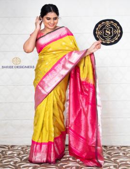 Yellow Kothakota Saree 2