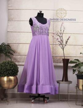 Lavender Long Gown