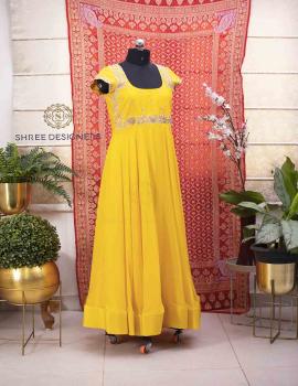 Yellow Long Gown